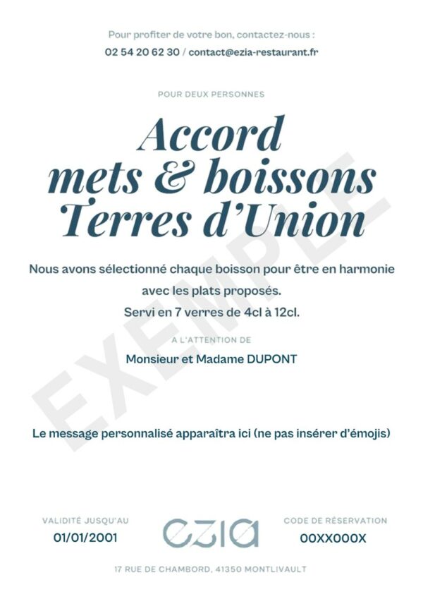 Accord mets & boissons | Terres d’Union – Image 3